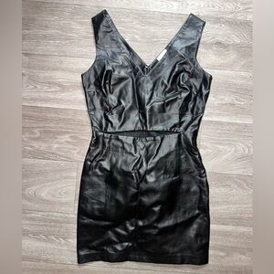 Buddy Love Black V-Neck Mini Dress